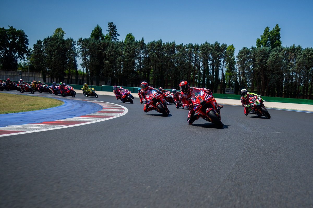 Francesco Bagnaia dominated Ducati's Race of Champions... with a